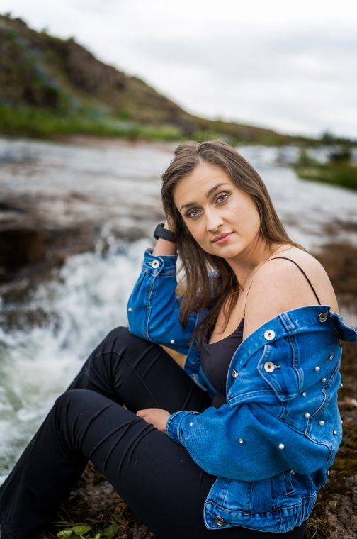 Portrait: Natalia, photo 1 — photographer Iceland, LukasArt