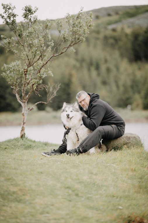 People & Pets: Kryspina, Zygmunt, Ulfur, Mishka, photo 3 — photographer Iceland, LukasArt